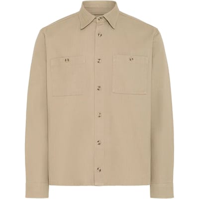 Regular fit overhemdjack met borstzakken Model 'DENNY'