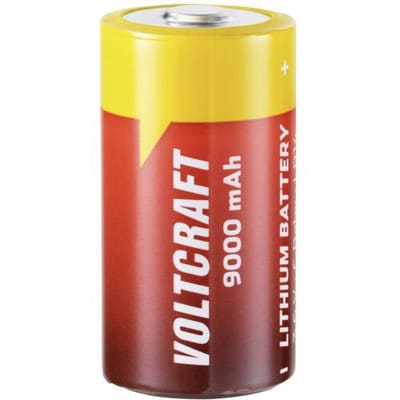VOLTCRAFT ER26500 Speciale batterij C (baby) Button-top Li-SoCl2 3.6 V 9000 mAh 1 stuk(s)