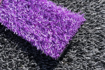 Paars Kunstgras 2 x 17 meter - 25mm ✅ Nederlandse Productie - Uitgeroepen zachtste Grastapijt ✅ Waterdoorlatend | Tuin | Kind | Dier