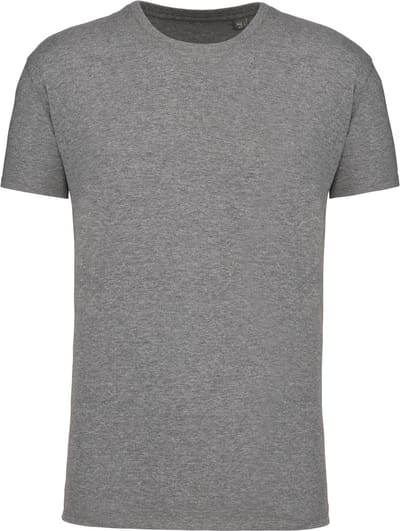 Grijs Heather T-shirt met ronde hals merk Kariban maat XL