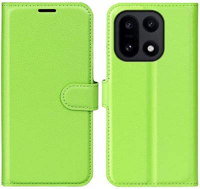 Coverup Hoesje - Geschikt voor OnePlus 15 Hoesje - Coverup Book Case - Groen