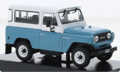 Nissan Patrol 300 H-6 1970 Licht Blauw - Model 1/43 - First:43