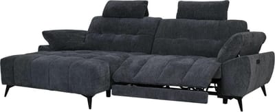 Giga Meubel Chaise Longue Bank Colorado - Grijs Links