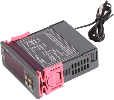 Allecto - Digitale Vochtigheidsregelaar - Microcomputer - Regelaar voor Vochtigheid - 110 Tot 220V - Geschikt voor Broeikas en Aquarium - 0 Tot 99%...