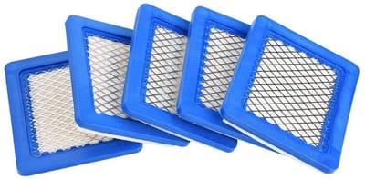 Dailygoody - Luchtfilter 5x - Briggs & Stratton Onderdeel - Betrouwbare Bescherming - Universele Pasvorm - Tuinmachines - Voor Motoren en Generators -