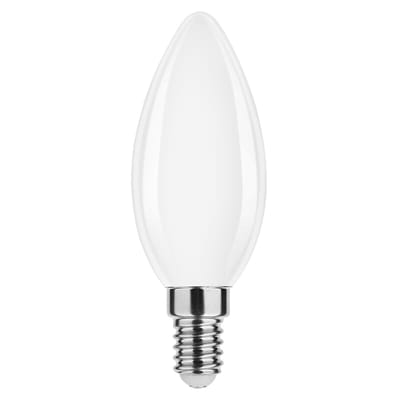 Modee E14 LED Lamp 7W - 806lm - 4000K - Neutraal Wit - LED Filament Melkglas Kaarslamp B35 - Vervangt 50W Halogeen Gloeilamp