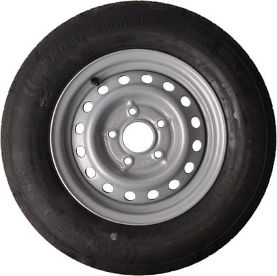 Compleet wiel 185/70R13 band + velg (steek 5x112) 650kg Naafdiameter 67 mm