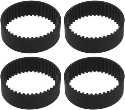 Dailygoods- Aandrijfriemen 4x Vervanging - Rubber - Gesloten Lus - Compatibel met Gtech AirRam AR01/AR02/AR03/AR05/DM001 - Riemnummer 2M-86-9 - 9mm Breedte - Stofzuigerriem