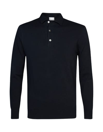 Profuomo Polo Onepiece Polos Donkerblauw Pp2j00009