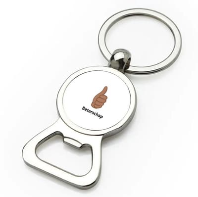 Akyol - beterschap duim flesopener - Beterschap - iemand die ziek is of iets gebroken heeft - snel beter worden - beterschap cadeau - cadeau - kado - geschenk - gift - 9 bij 3 cm