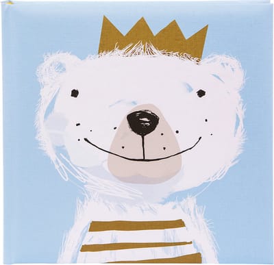 GOLDBUCH GOL-24257 Kinderalbum FORTUNA BLAUW als fotoboek, 25x25 cm