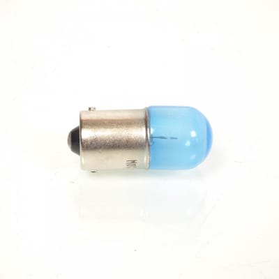 Ampoule lampe bleu BA15s 12V 10W Flosser pour moto auto scooter Neuf
