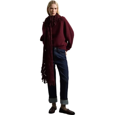 Dames col roulé in wolmix Stefanel Oversized Fit