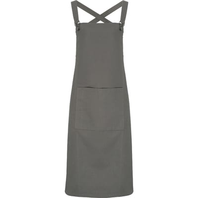 Premier Cross Back Barista Slabberschort (Donkergrijs)