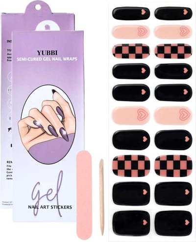 YUBBI Gellak Stickers - Gel Nail Wraps - Gelnagel Manicure - UV Nagelstickers - In Your Area