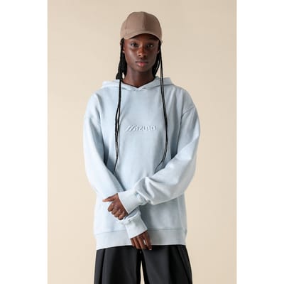Mizuno Sl Mugen Hoodie Unisex Light Blue Taglia: M | Felpe con cappuccio Outlet | Unisex | Blu