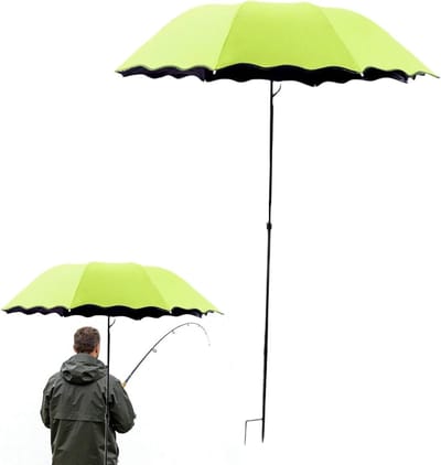 Plantenparasol - Schaduwparasol Tuin - Bescherming Planten - Verstelbare Parasol - 125x95 cm - Groen