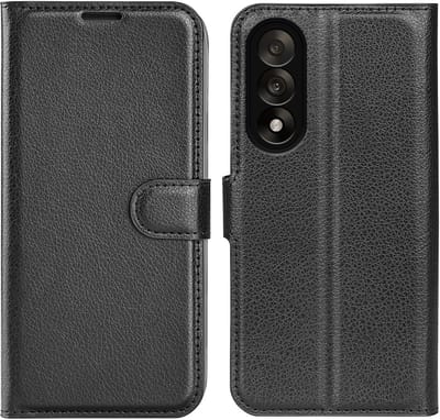 Coverup Hoesje - Geschikt voor OnePlus Nord 5 Hoesje - Coverup Book Case - Zwart