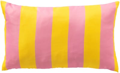 APOLLO - kussenhoes outdoor 30x50 cm - gestreept - Quince - geel, roze