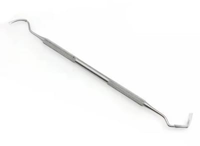 Scoby - Tandsteen Verwijderaar - Tandartshaak - Krabber - Dental Pick - Universeel - Metaal