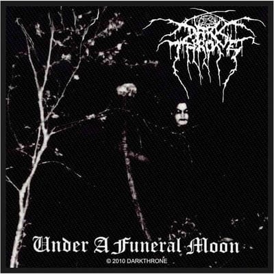Darkthrone - Under A Funeral Moon Patch - Zwart