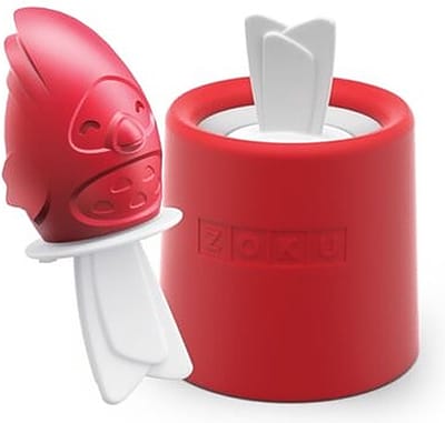 Zoku - IJspopmaker - ijsjeshouder - ijslolly vorm - Vogel - Rood