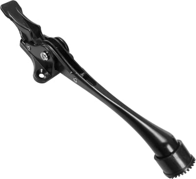 Deurstopper Zinklegering - Deurhouder Antislip - Voorkomt Dichtslaan - Handsfree Bediening - 175 cm - Zwart