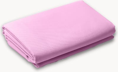 Y-NOT - Crispy Cotton Hoeslaken Topper - 180x220 - tot 15 cm matrasdikte - 100% Katoen - 180 draaddichtheid - Roze