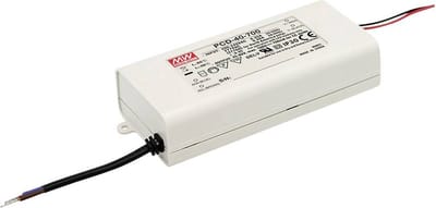 Mean Well PCD-40-350B LED-driver Constante stroomsterkte 40 W 0.35 A 70 - 108 V/DC Dimbaar, PFC-schakeling, Overbelasti