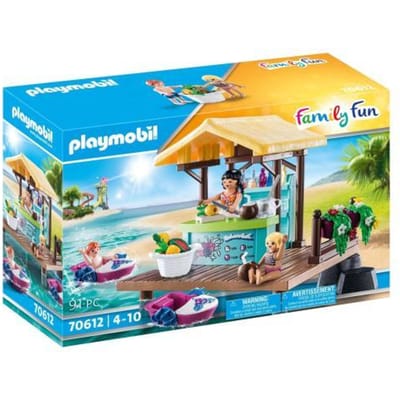 PLAYMOBIL Family Fun Waterfietsen verhuur met sapbar - 70612