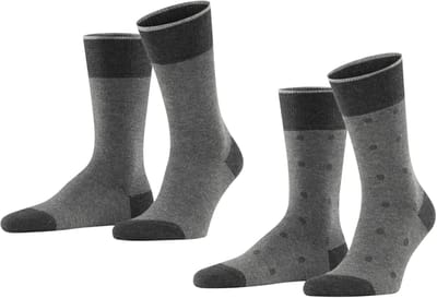 Esprit Sokken Piqué Dot 2-Pack