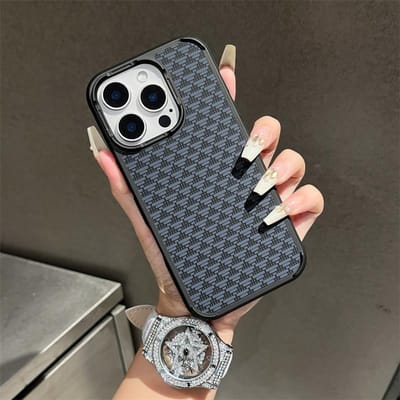 Luxe Koolstofvezel Patroon Voor Magsafe Matte Hoes Voor iPhone 16 15 14 Plus 13 12 Pro Max Magnetische Schokbestendige Bumper Armor Cover iPhone 16 Pro Max gray