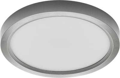 OSRAM ORBIS Quickfix 320mm LED Plafondlamp, 24W, 3000K warm wit, 2500lm, Click-DIM, Zilver, Kunststof/Metaal