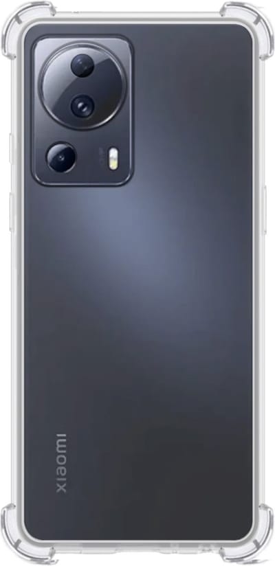 Hoes - Geschikt voor Xiaomi 13 Lite - Sterk & Shockproof - Siliconen Case - Back Cover - Telefoon Hoesje Shock Proof - Transparant