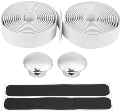 Dailygoody - Fiets Handvat Tape - Carbon Fiber Set - 2 Stuks - Mountainbike Accessoire - Fixie Grip - Verbeterde Grip - Voor Fiets Enthousiastelingen