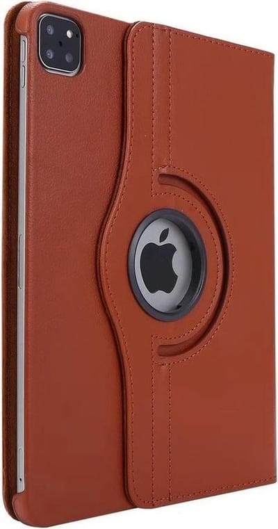 Geschikt voor iPad Pro 11 2021 Hoesje - 11 inch - Tablet Cover Book Case Bruin