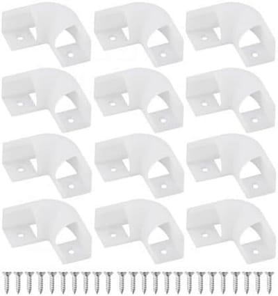 Hoekverbinders voor Voordelen van Aluminium Profielen voor LED-strips - 12 Stuks
