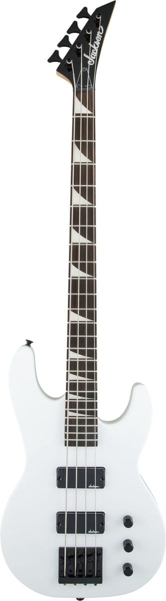 Jackson JS Series Concert Bass JS2 AM Snow White - Elektrische basgitaar