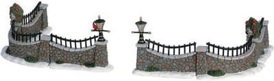 Lemax Keramische Stenen Muur 30 cm