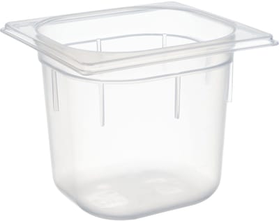 APS Gastronormbak - GN Bak - Polypropyleen - 17,6 x 16,2 cm - 2,2 Liter - Vaatwasserbestendig