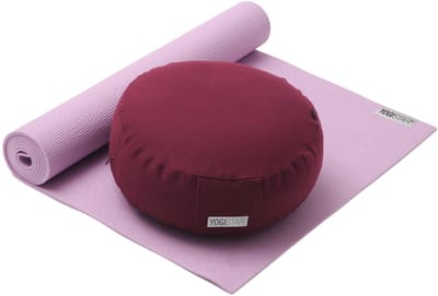 Yoga-Set Starter Edition - Meditation (Yogamatte + Kissen)