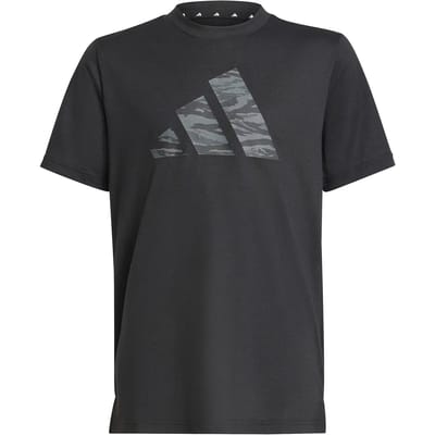 adidas Sportswear Training Essentials Camo-Print T-shirt Kids - Kinderen - Zwart