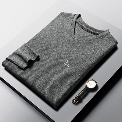 Heren T-shirt Ronde Hals Lange Mouw Herfst Nieuw Jong Mannen T-shirt Lange Mouw Katoenen T-shirt Onderlaag Top Herenkleding 4XL