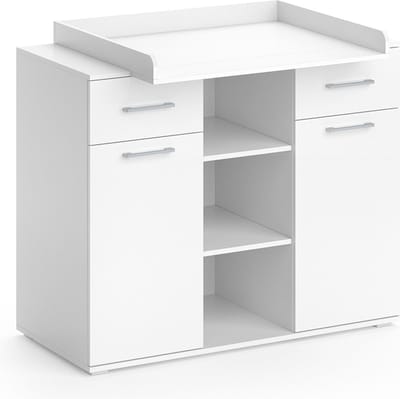 Vicco Leonie Commode – 113 x 109 cm Wit