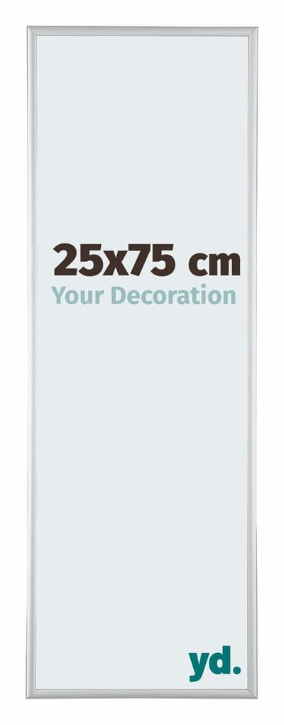 Your Decoration - Fotolijst 25x75 cm - Aluminium - Zilver Mat - Kent