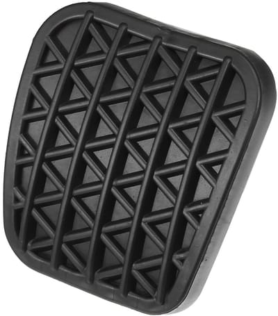 Dailygoods- Rempedaal Pad Antislip - Koppeling Pad - Rubber - Zwart - Geschikt voor Vauxhall - Afmetingen 6 x 6,5 cm - Koppelingspad