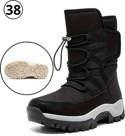 Nivard Snowboots - Sneeuwschoenen - Wintersport Sneeuwboots - Dames - Ski - Ski Gadgets - EU38 - Zwart