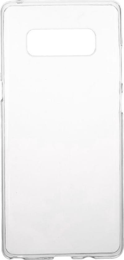 Shop4 - Samsung Galaxy Note 8 Hoesje - Zachte Back Case Mat Transparant