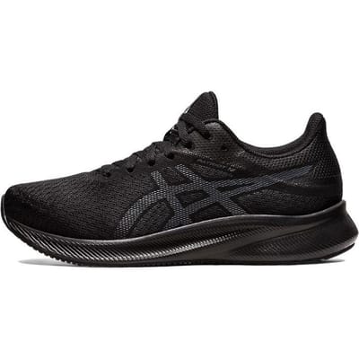 Asics Patriot 13 Noir Gris Porteur Chaussures de Sport pour Femmes 1012B312-002 36 black