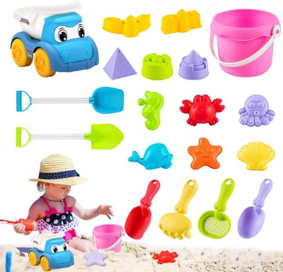 Zomerspeelgoed Set voor Kinderen - Strand- en Buitenspelletjes met Auto